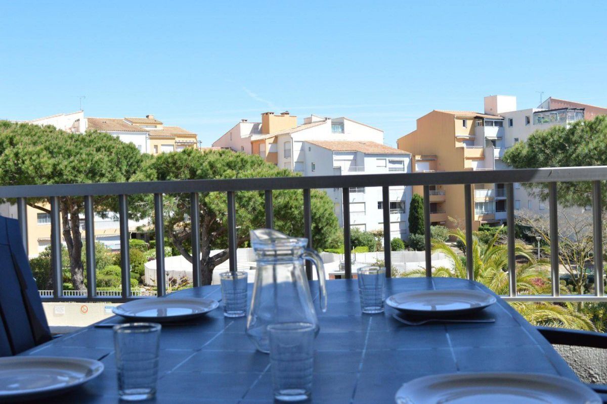Appt Studio cabine 4 couchages CAP D'AGDE - Residence du port