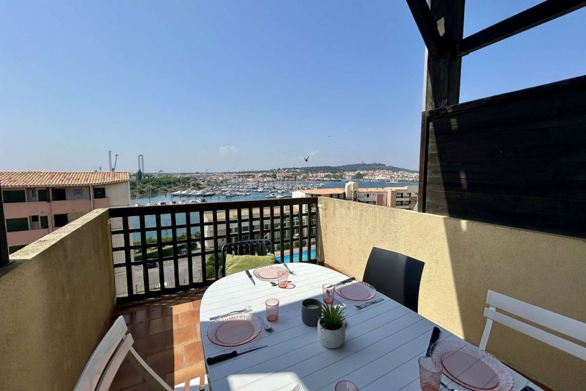 Appart T3 - Vue Mer - Cap d'Agde - Brigantine