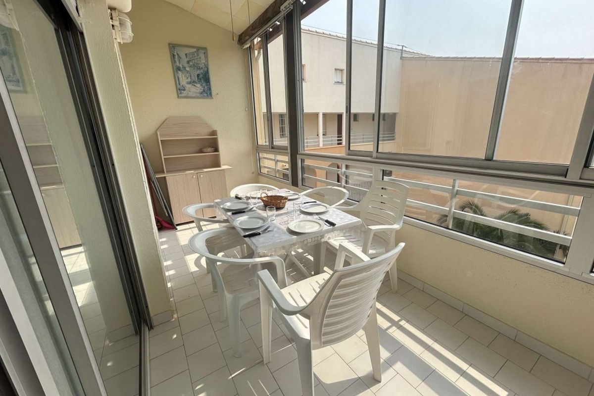 Appt 3 pièces 6 couchages CAP D'AGDE - Baie des anges