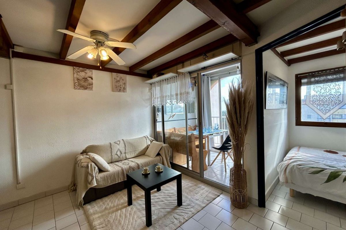 Appartement 2 pièces mezzanine 6 couchages CAP D'AGDE - Port gabriel 2