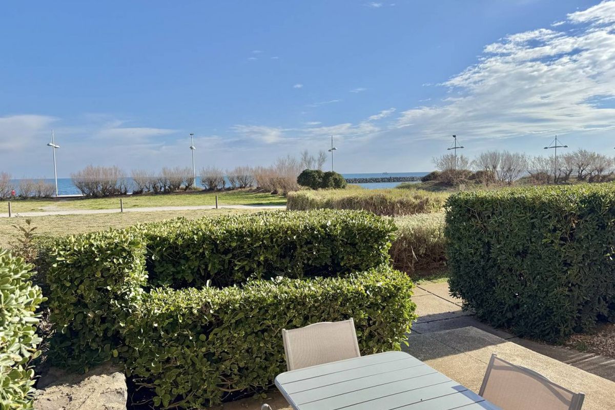 CAP D'AGDE - Plage du Môle // Réf 0201 - Plein sud