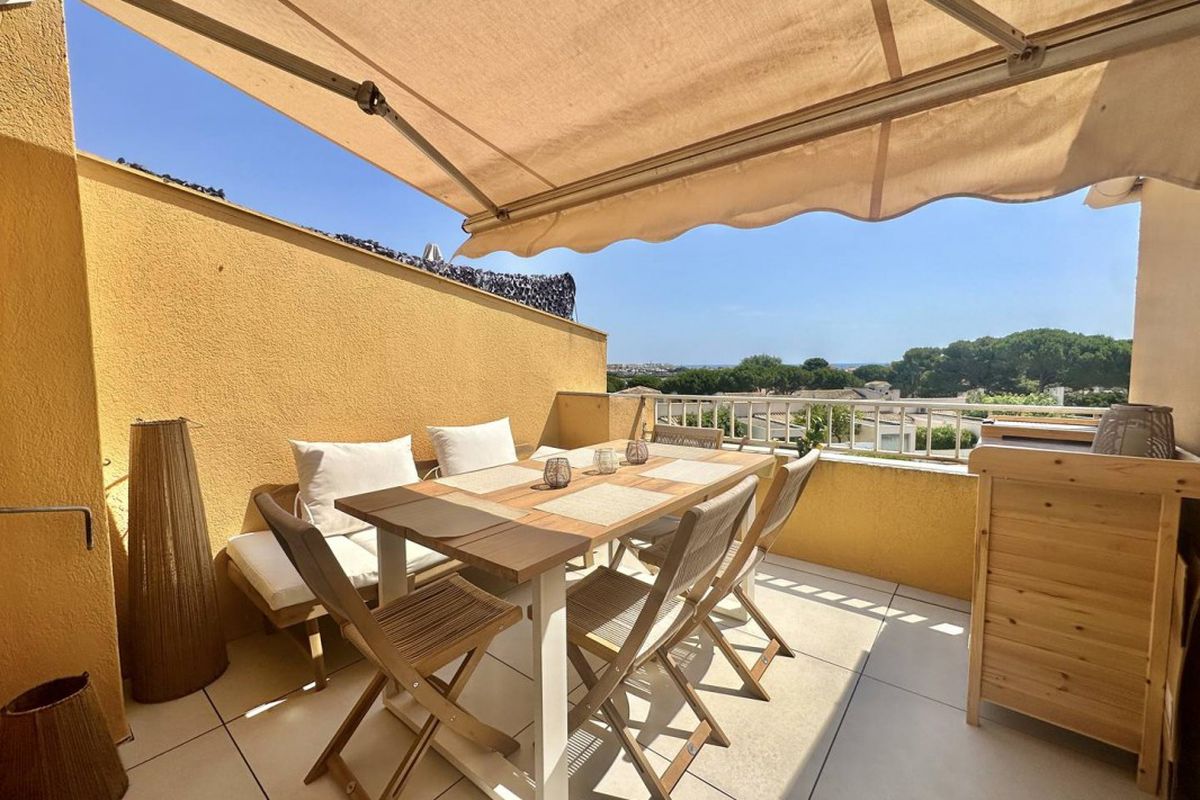 CAP D'AGDE - Plage de la Roquille// Réf 0312 - Agathes +