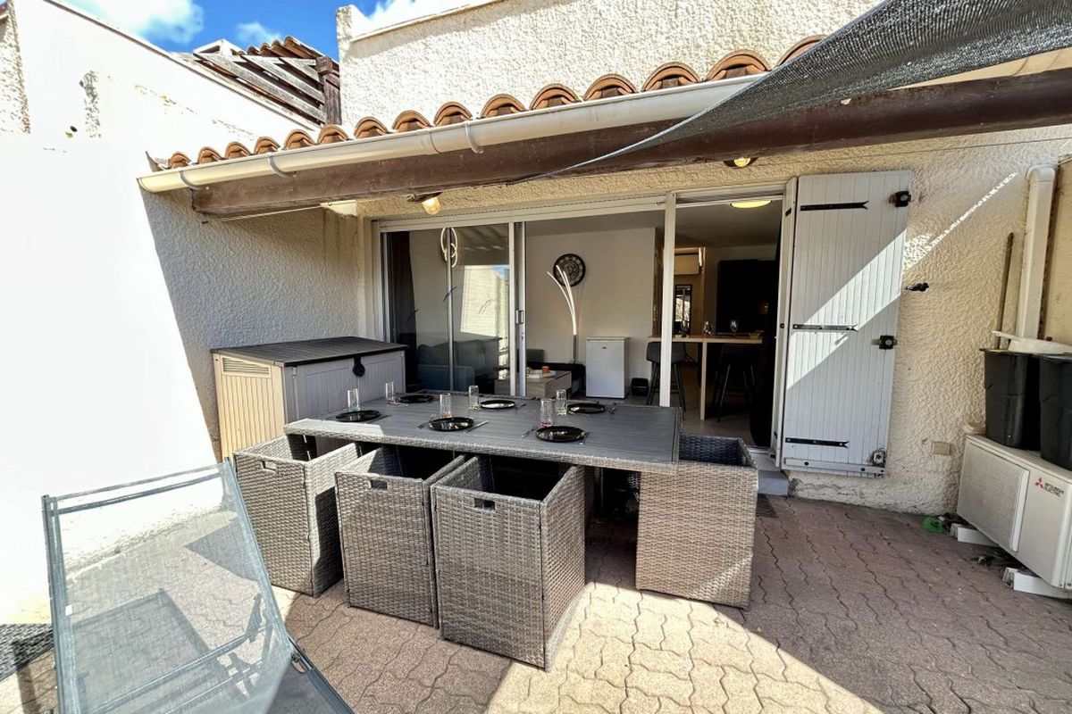 Appt 3 pièces 6 couchages CAP D'AGDE - Les jardins de la plage