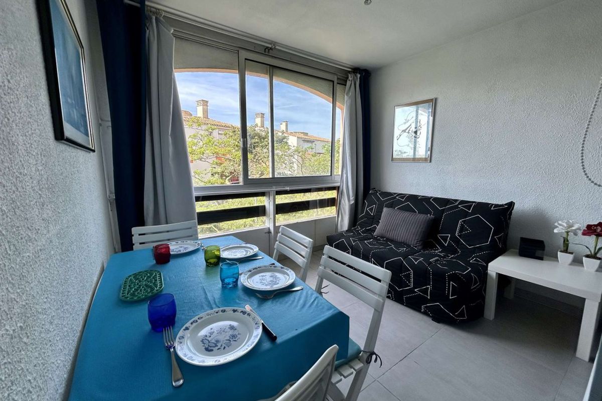 Appt studio 4 couchages CAP D 'AGDE - La baleine rose