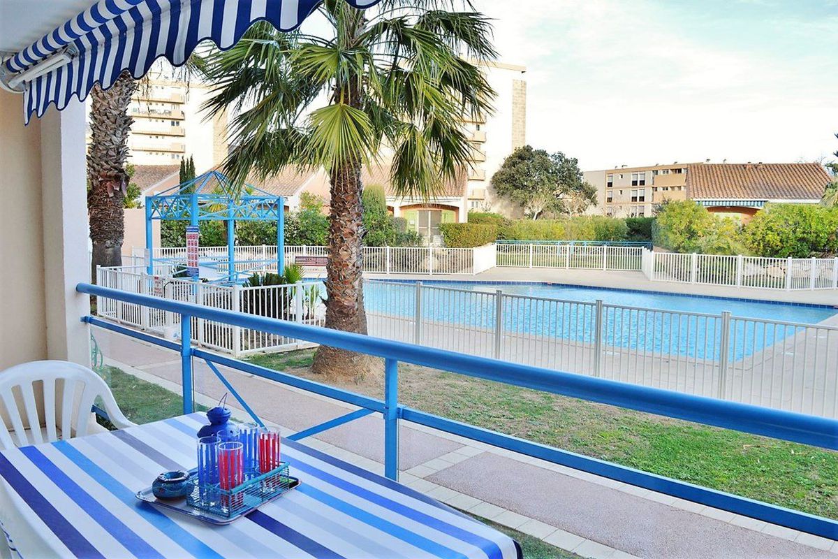 Appartement 2 pièces coin nuit 5 couchages LE LAVANDOU - Jardins d'anglade