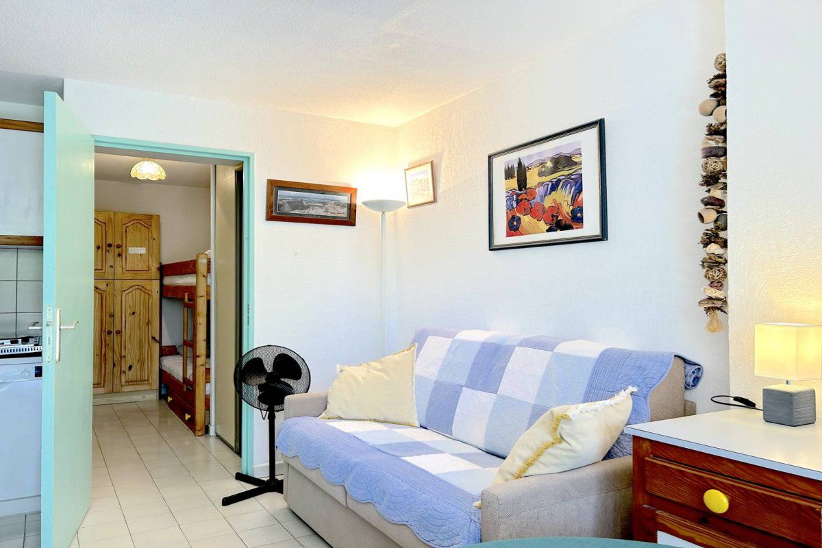Appartement Studio coin nuit 4 couchages CAVALIERE - Plages de cavaliere 1