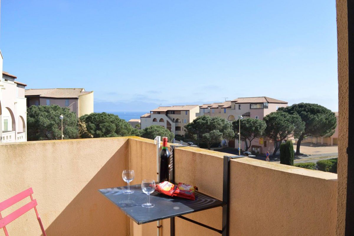 Appt 2 pièces cabine 4 couchages SAINT PIERRE LA MER - Terrasses de la mediterranee