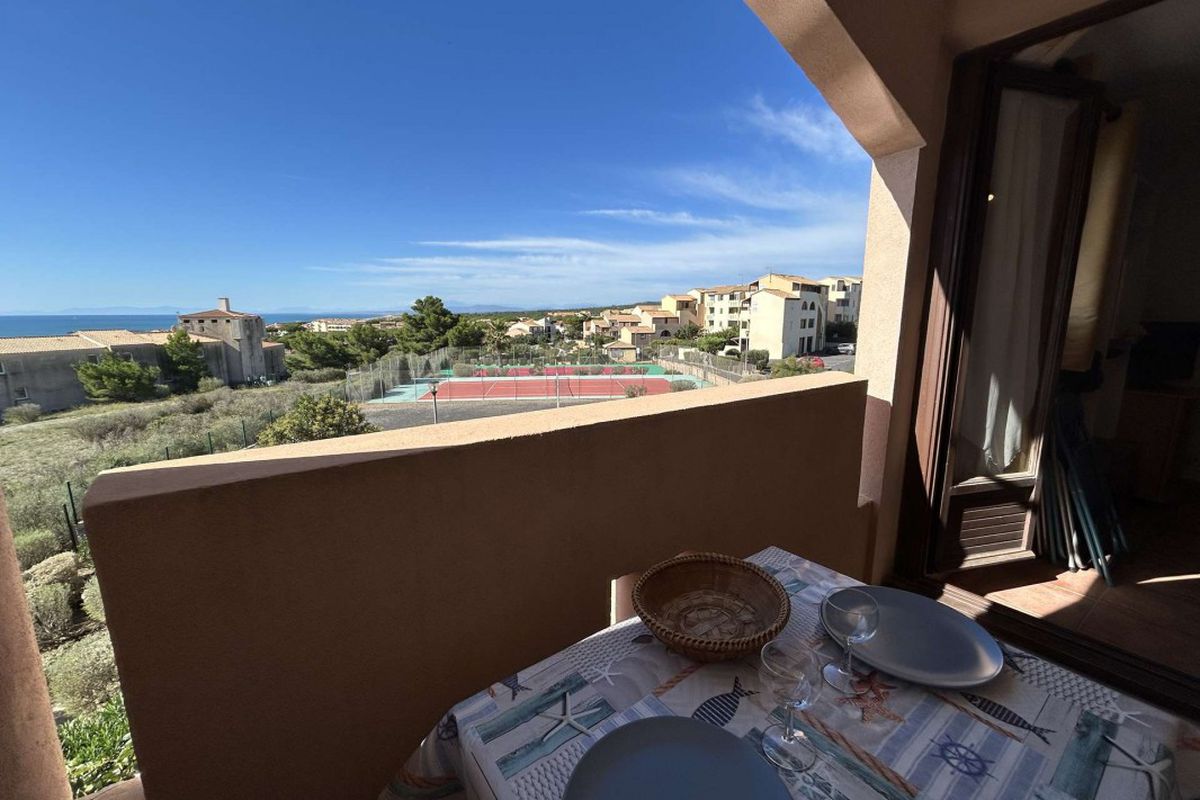 Appt 2 pièces 4 couchages SAINT PIERRE LA MER - Terrasses de la mediterranee