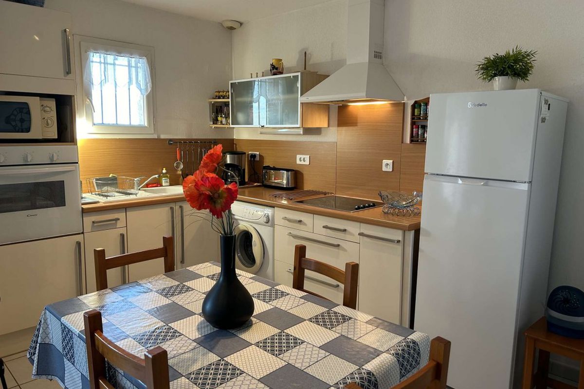 Maison 3 pièces 6 couchages SAINT PIERRE LA MER - Mer indigo