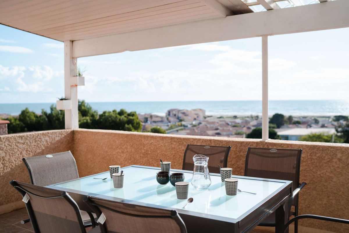 PA49 : Pavillon 3 pièces 6 couchages avec vue mer  - Les perles d'azur