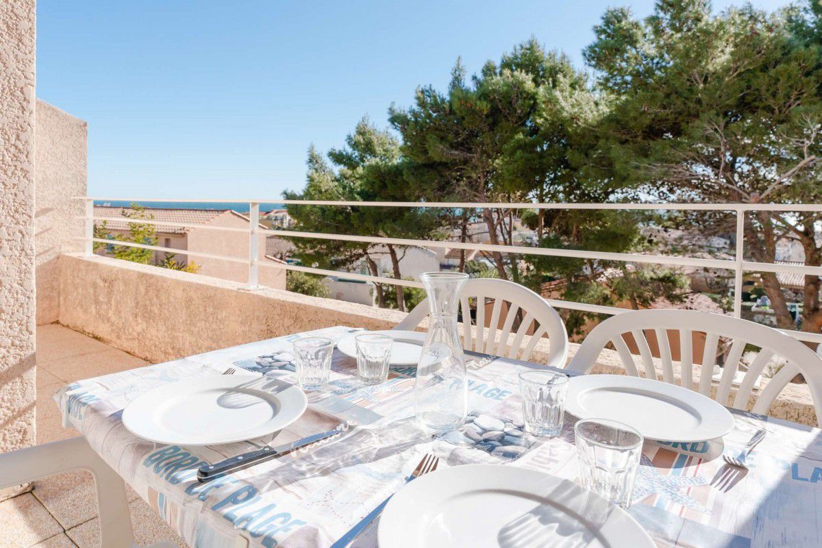 MI 236 Duplex pour 4 dans résidence avec piscine et wifi inclus - Mer indigo