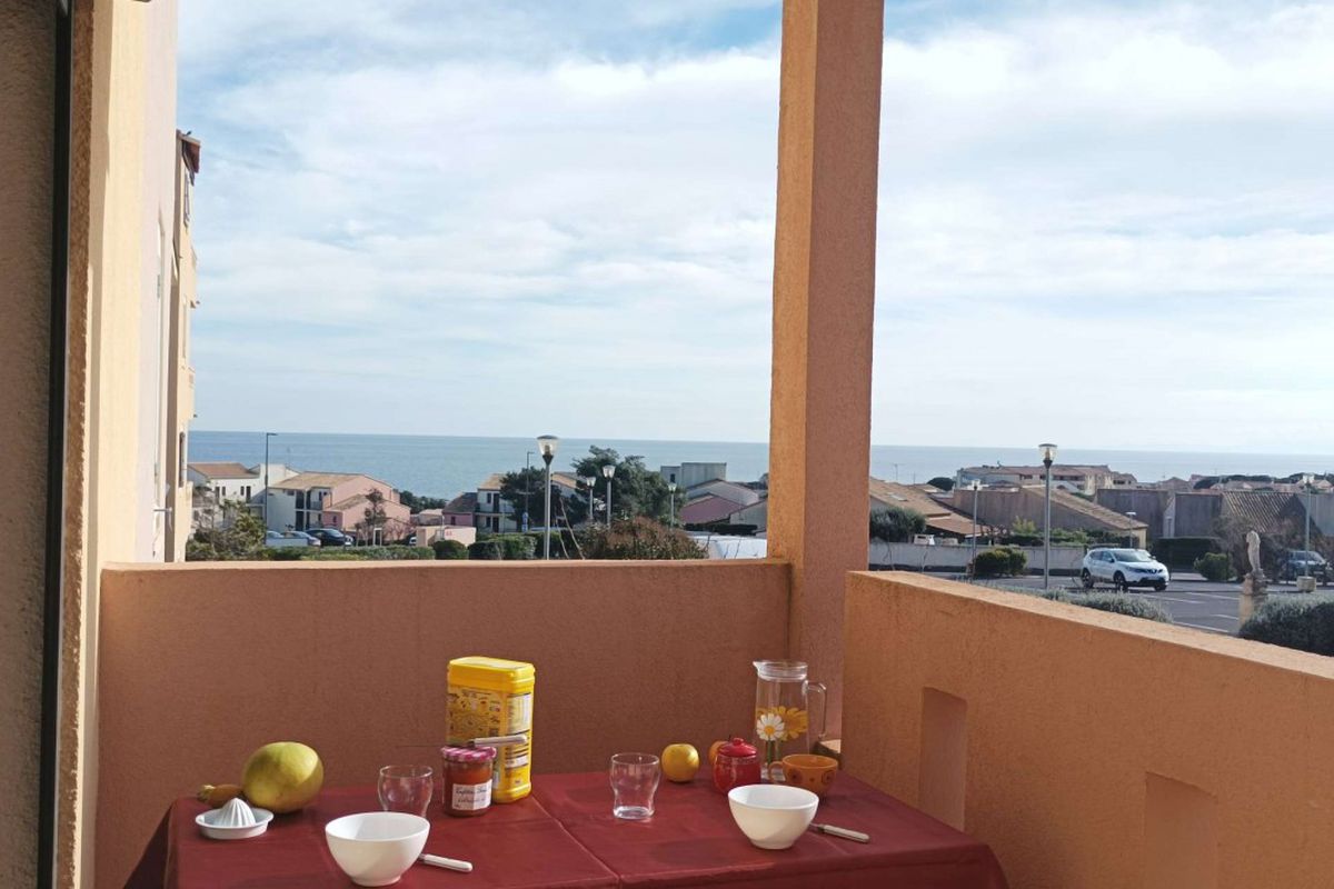 Appartement 2 pièces 4 couchages SAINT PIERRE LA MER - Terrasses de la mediterranee