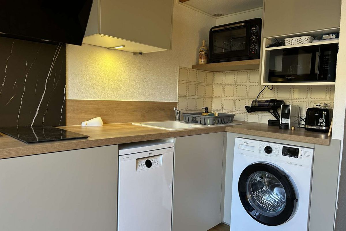 Maison 2 pièces mezzanine 4 couchages SAINT PIERRE LA MER - Santa  marina