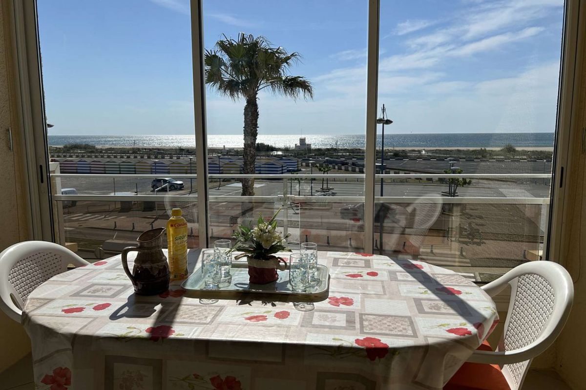 Appartement studio mezzanine 4 couchages SAINT PIERRE LA MER - Croisette