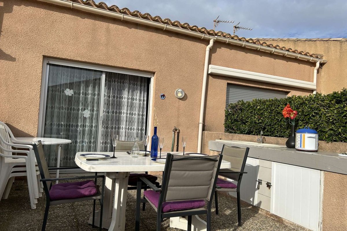 Maison 3 pièces mezzanine 6 couchages SAINT PIERRE LA MER - Tenilles i