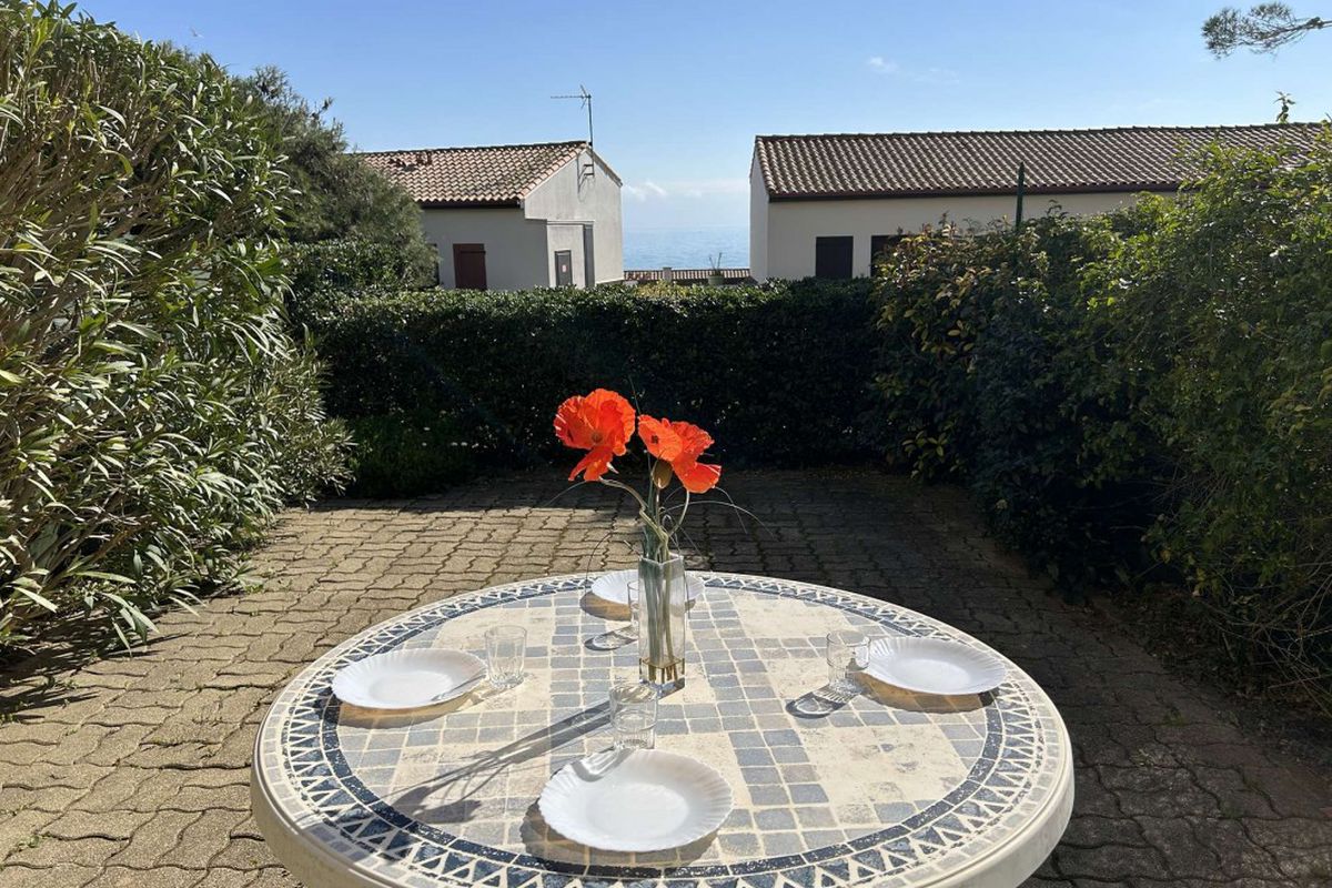 Appartement 2 pièces - 4 couchages - SAINT PIERRE LA MER - Horizon sur mer