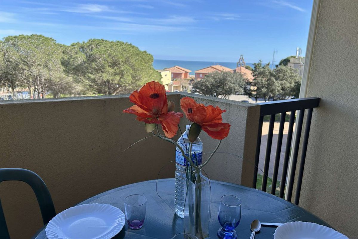 Appt 2 pièces - 4 couchages - SAINT PIERRE LA MER - Palais de la mediterranee