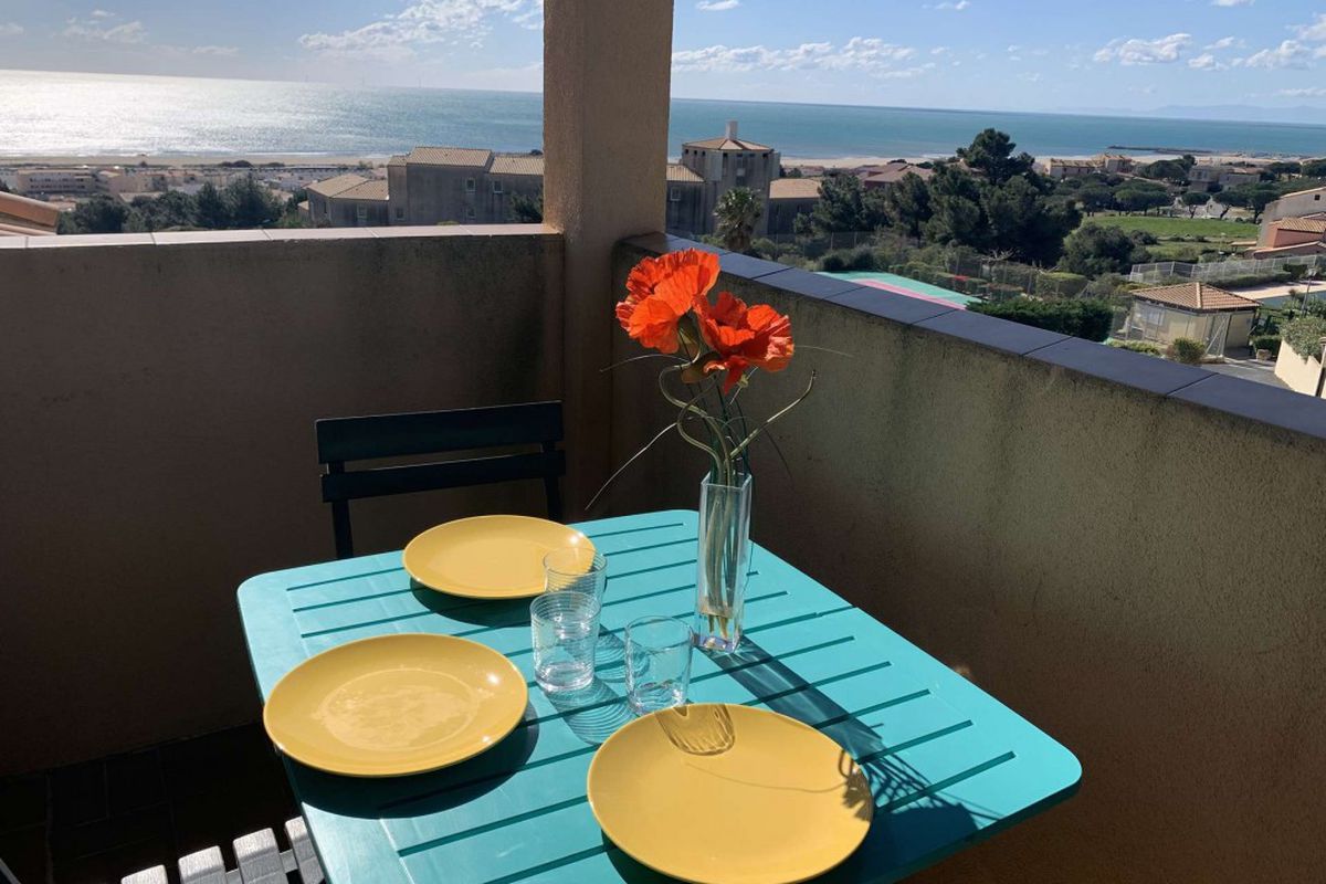 Appt 2 pièces 6 couchages SAINT PIERRE LA MER - Terrasses de la mediterranee