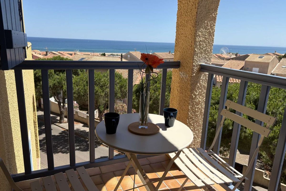 Appartement 2 pièces balcon SAINT PIERRE LA MER - Mediterranee