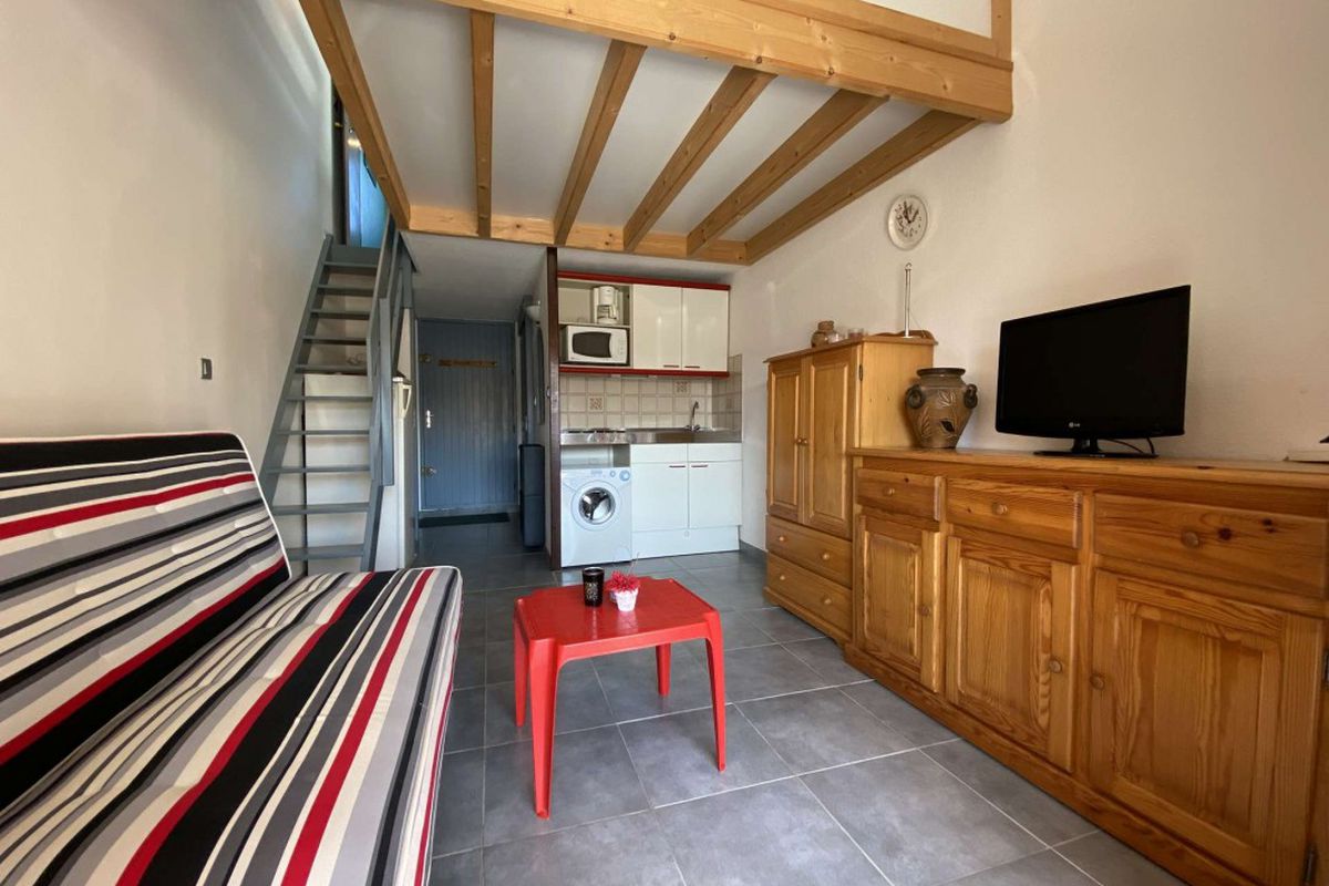 Appt 2 pièces mezz 4 couchages GRUISSAN - Amandines