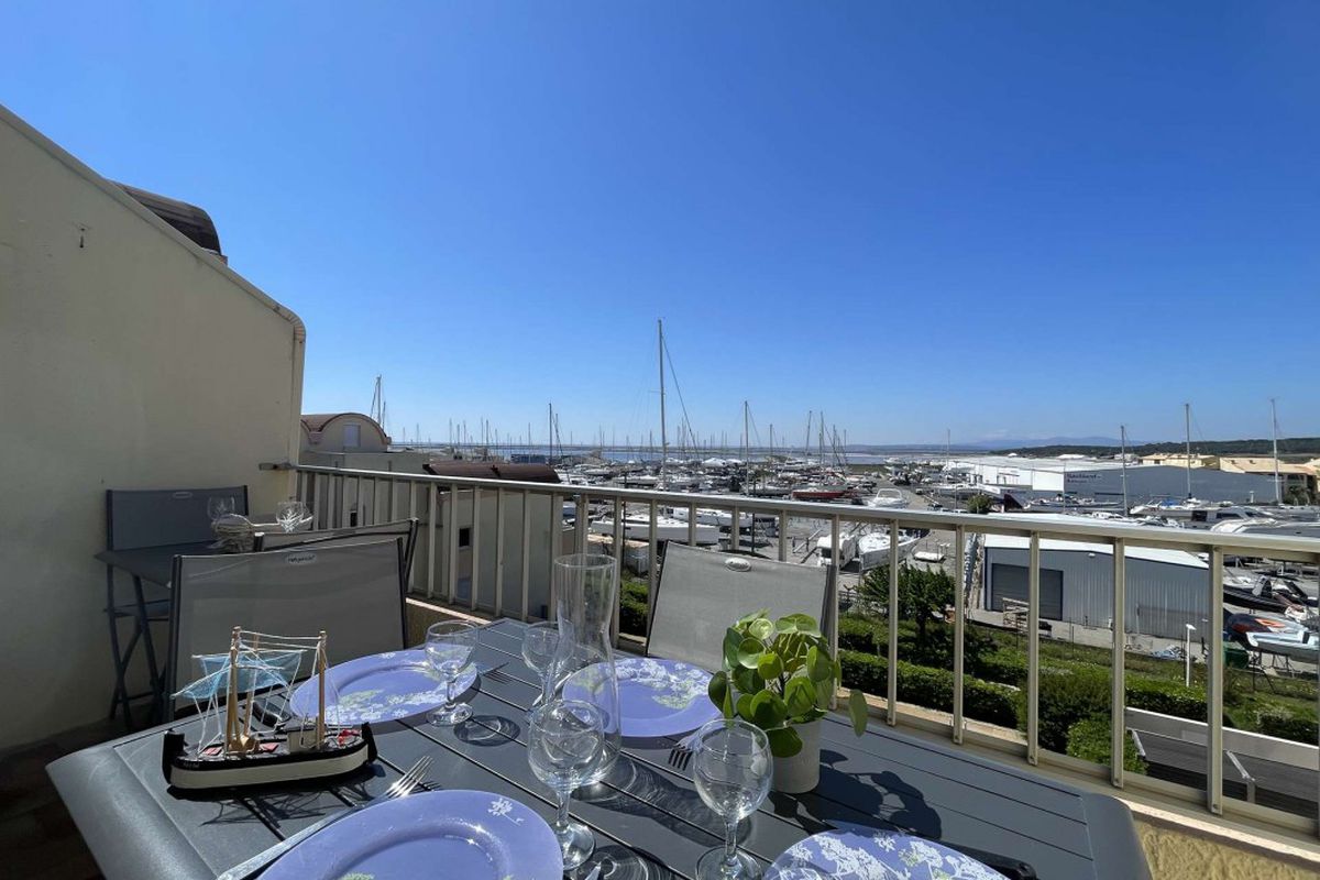 Appt 2 pièces mezz 6 couchages GRUISSAN - Grande voile