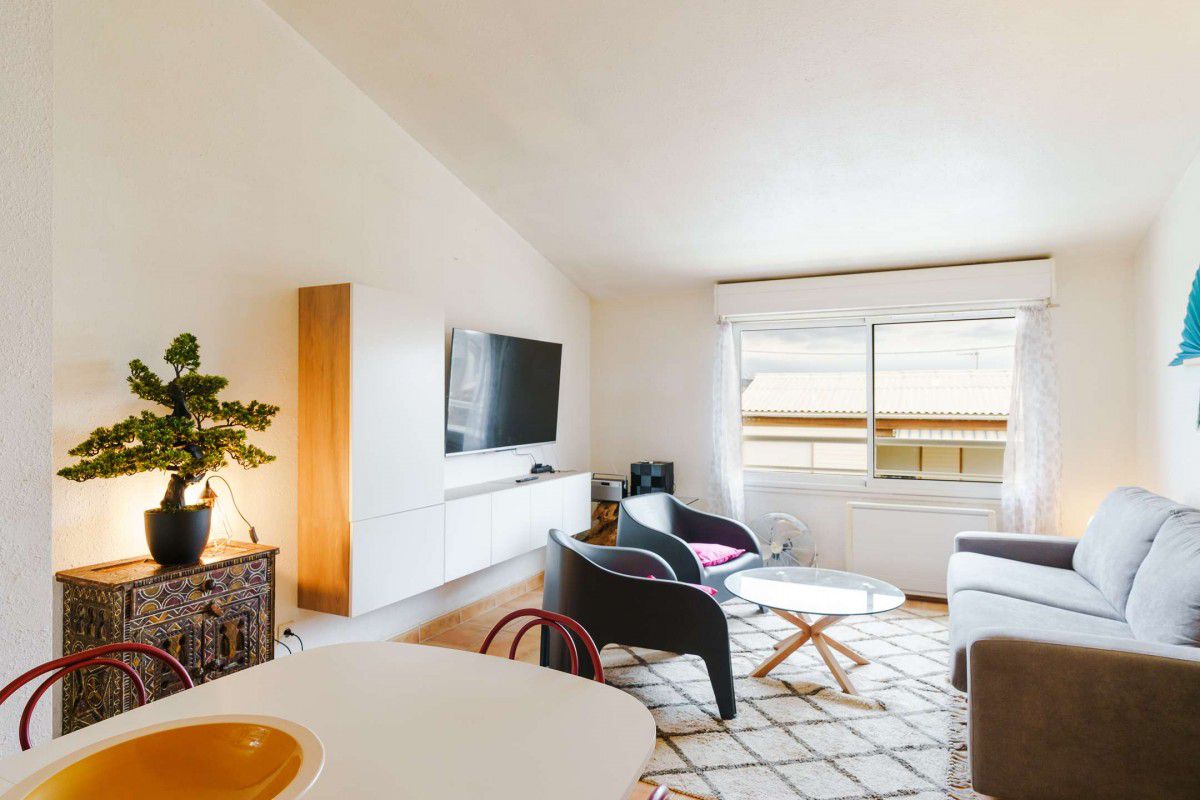 FR22 T2 Mezzanine avec climatisation - Plage des Chalets GRUISSAN - Les flamants roses