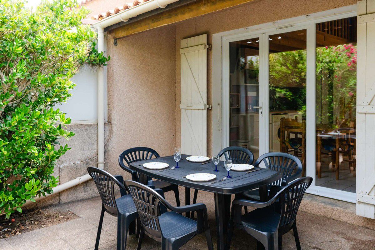 IB64 - Pavillon T2 Mezzanine climatisé  avec grande terrasse - L'ile bleue