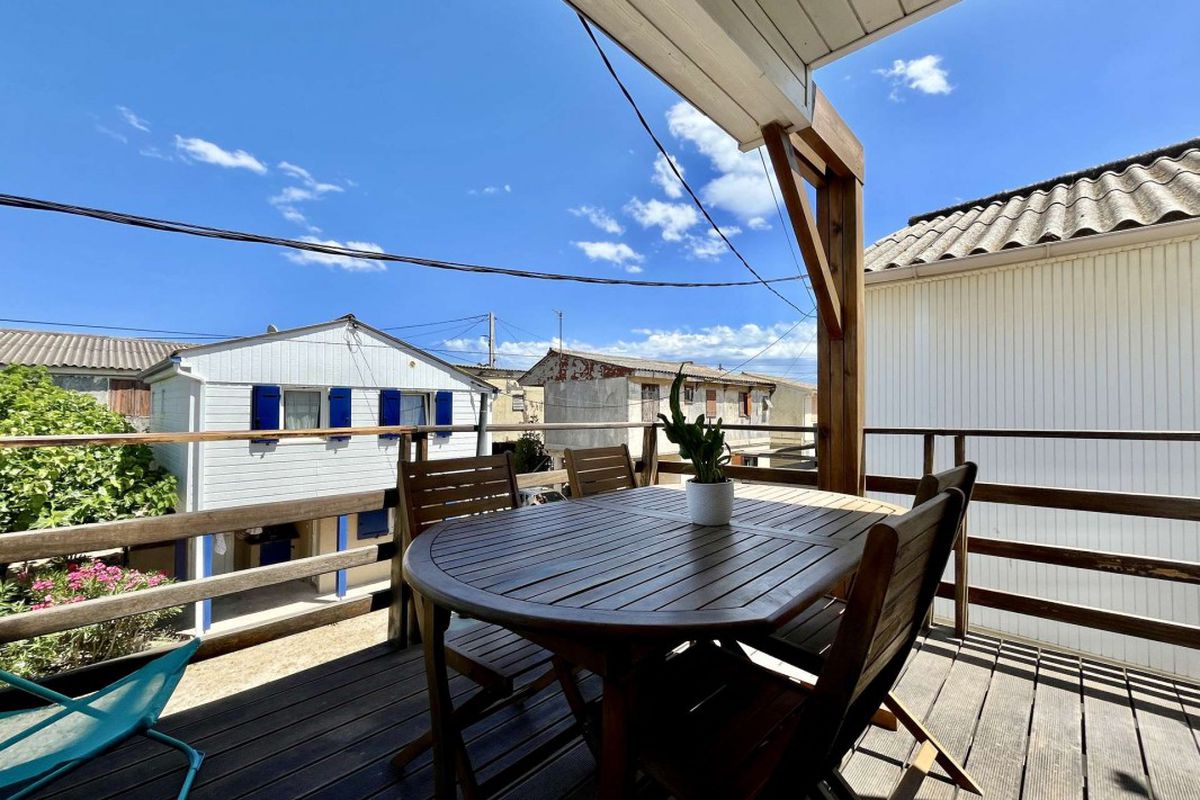 Chalet 3 pièces 4 couchages Gruissan les Chalets - Les chalets