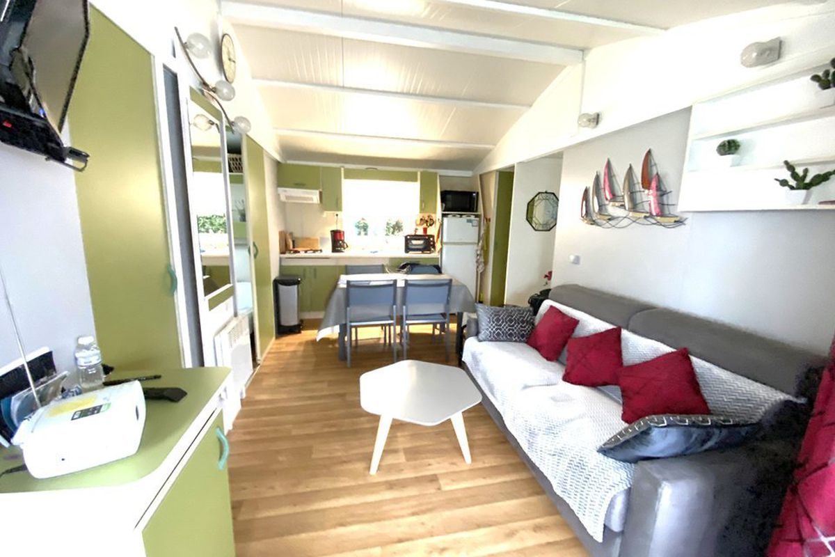 Charmant chalet situé dans un camping 4 étoiles - 4 à 6 personnes