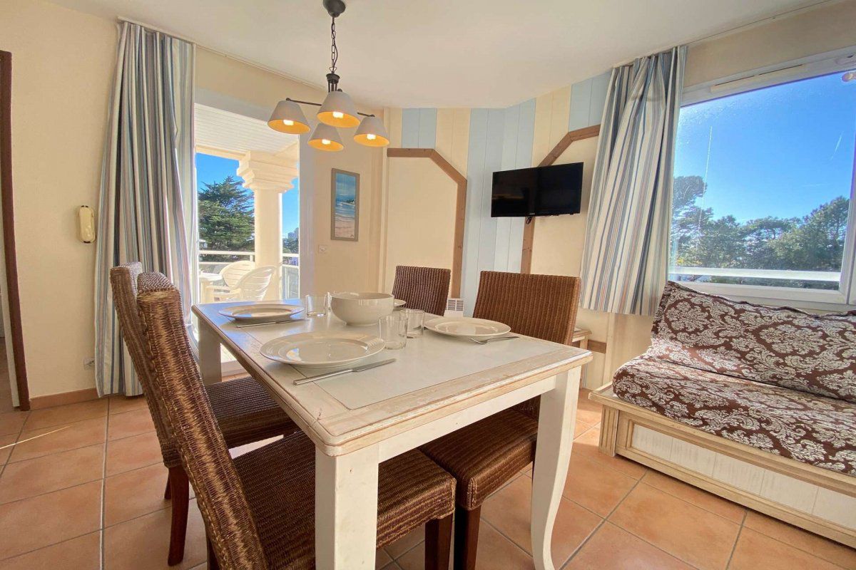 Appartement 2 pièces - 3 couchages avec piscine LA BAULE - Royal park