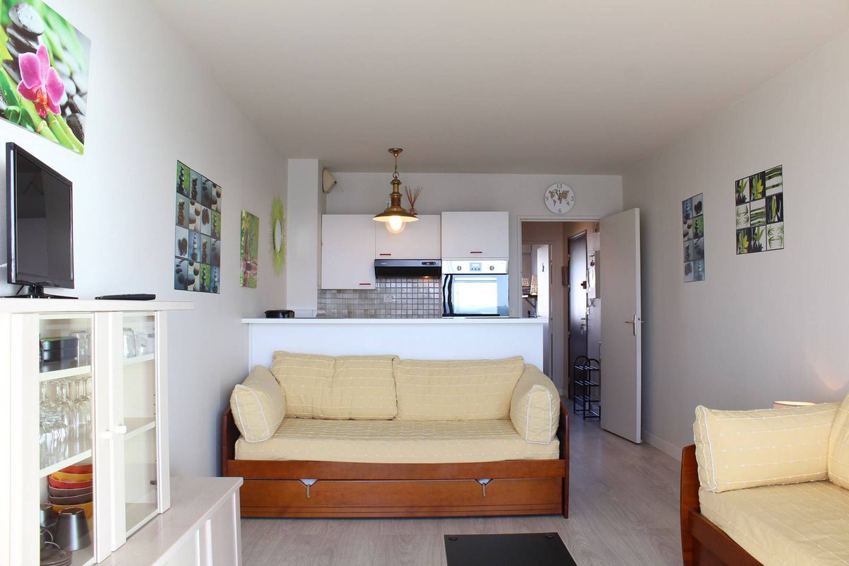 Appartement 2 pièces traversant  FACE MER - 4 couchages  LA BAULE - Clair logis