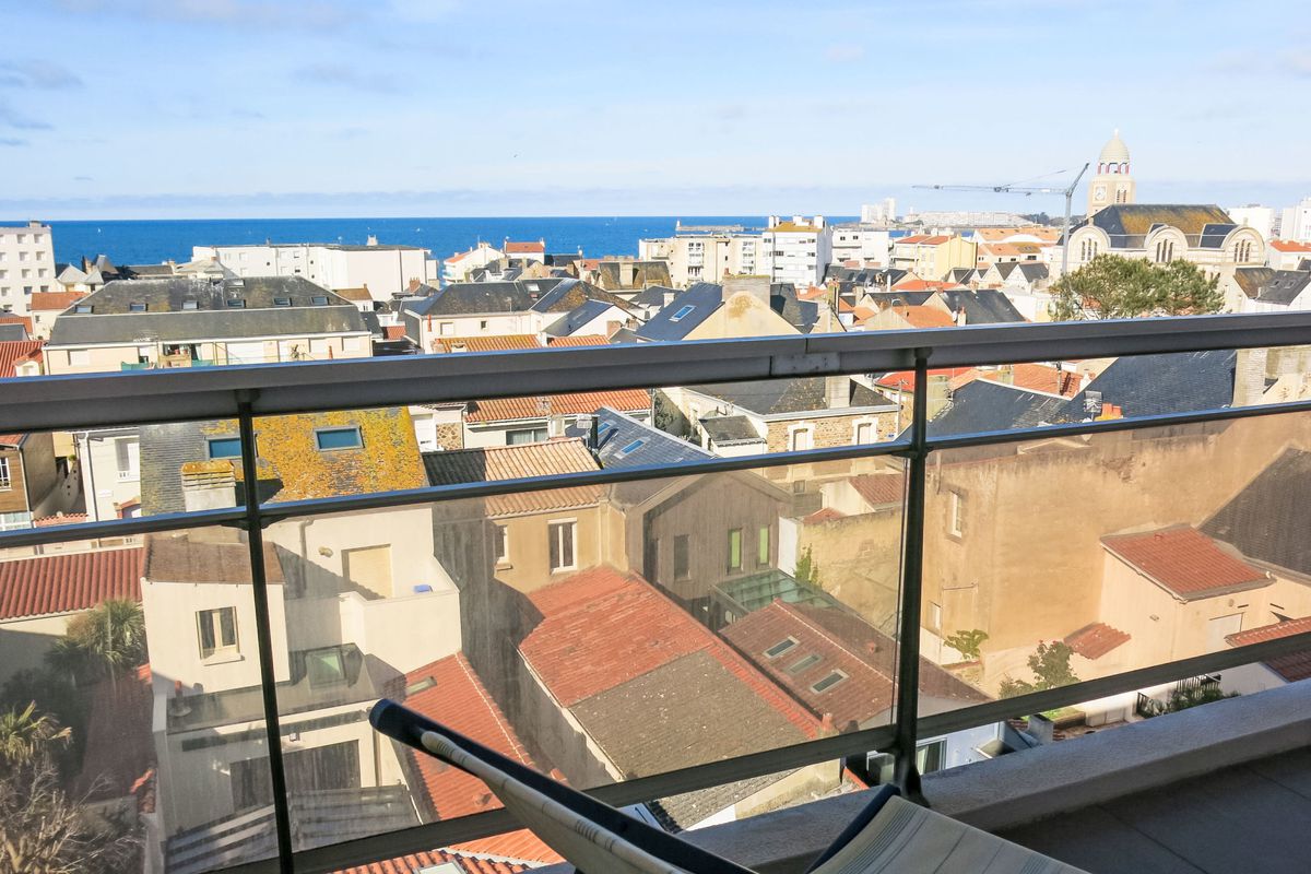 Appartement L'Hippocampe T2 balcon et large vue mer