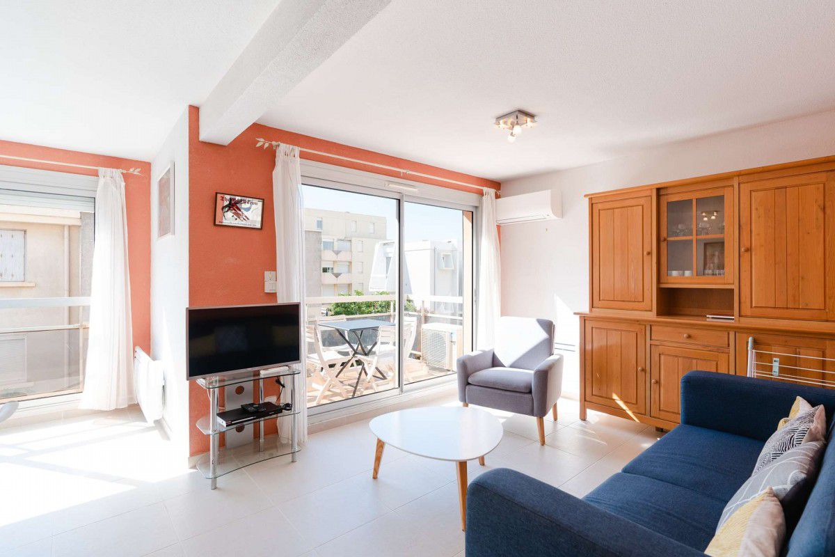 G11 : Appartement T2 climatisé 4 couchages NARBONNE-PLAGE - Le genois