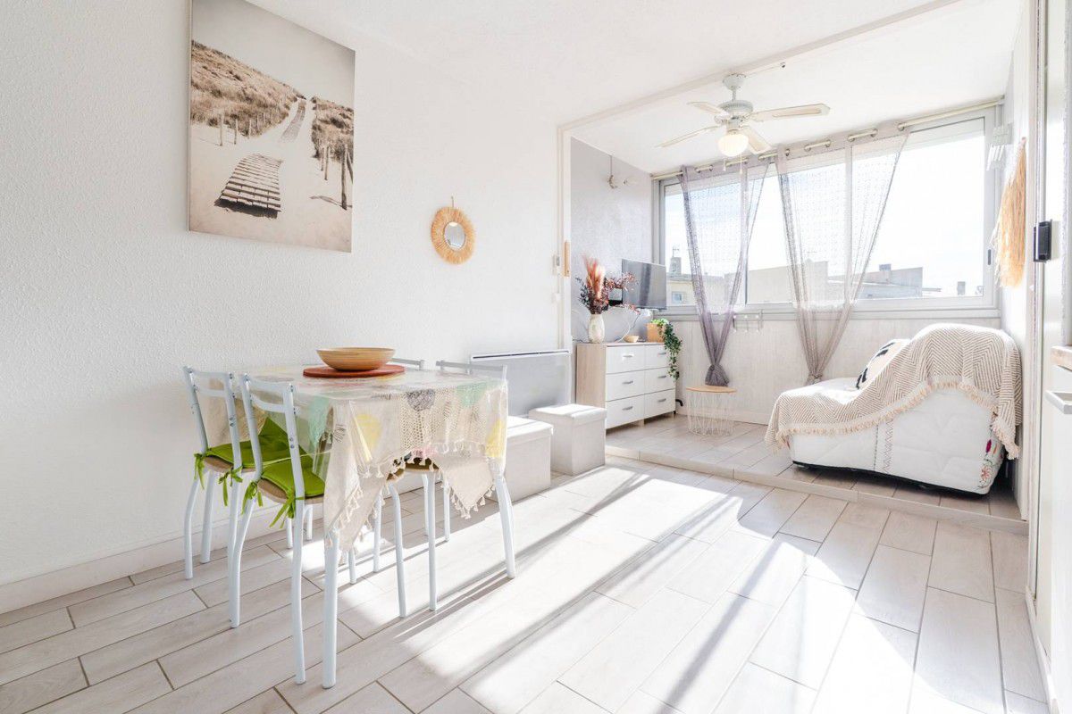 BM477 Appartement T2 rénové avec goût proche plage WIFI - Balcons de la méditerranée ii