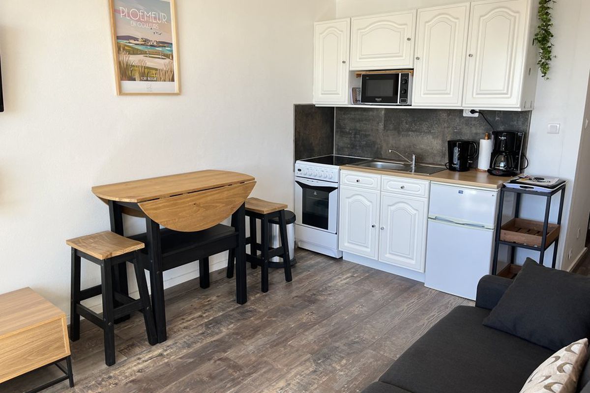 Studio 2 personnes superbe vue mer à 50 m de la plage - Wifi - Tamaris