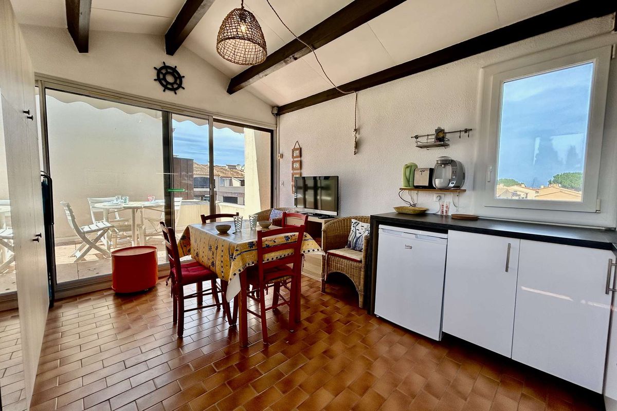 Appart studio cabine 4 couchages ST CYPRIEN PLAGE - Hameaux capellans