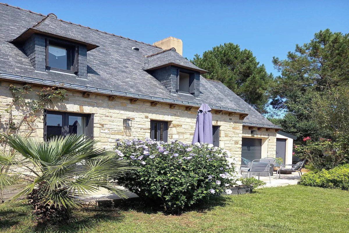 Maison 5 pièces 8  personnes avec jardin à 800 m de la plage WIFI