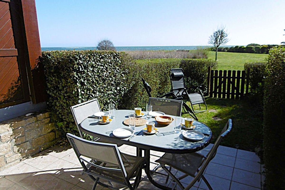 Appartement 2 pièces 2 à 4 personnes  Accès direct plage - Domaine de kerfontai