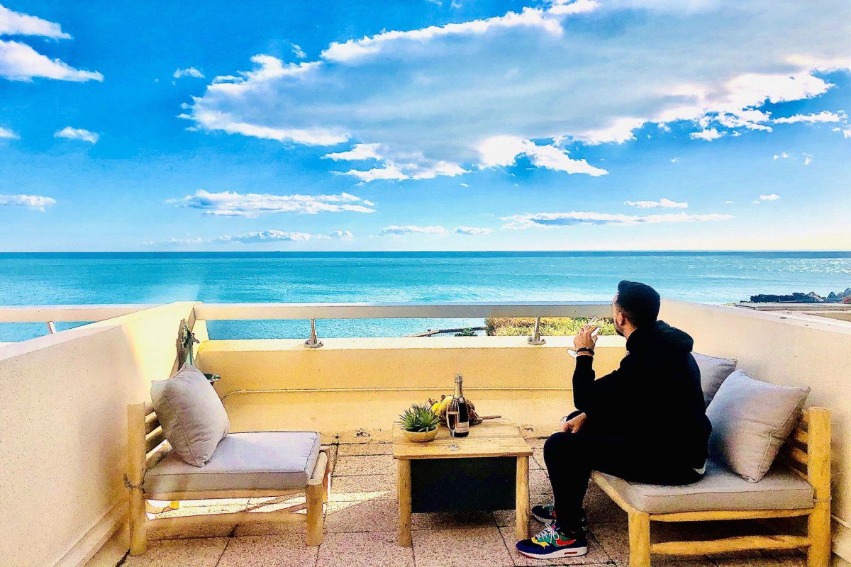 Appartement Wunderschöne renovierte Wohnung mit vollem Meerblick