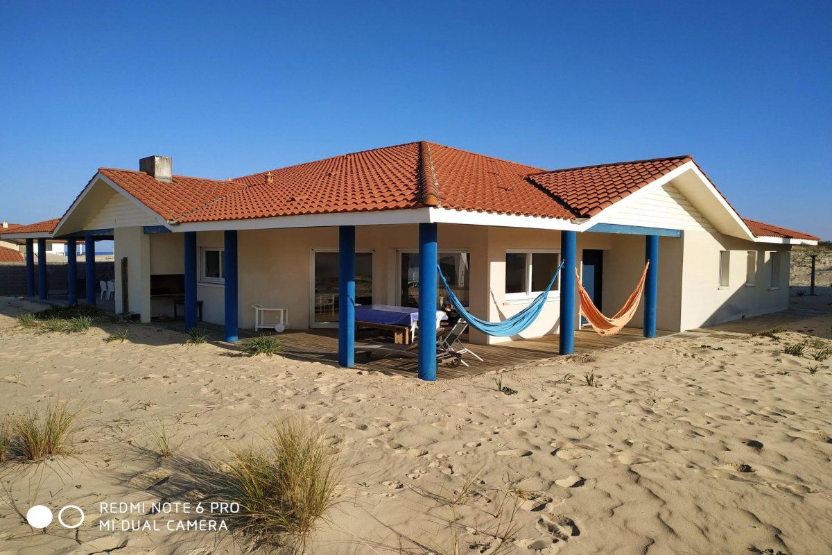 Maison Haus am Meer, die Füße im Sand