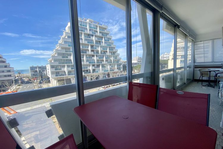  Bel Appartement T2 Climatisé  Vue Mer  Centre-ville  4 Pers  Le Grau-du-Roi - Saint clair 1