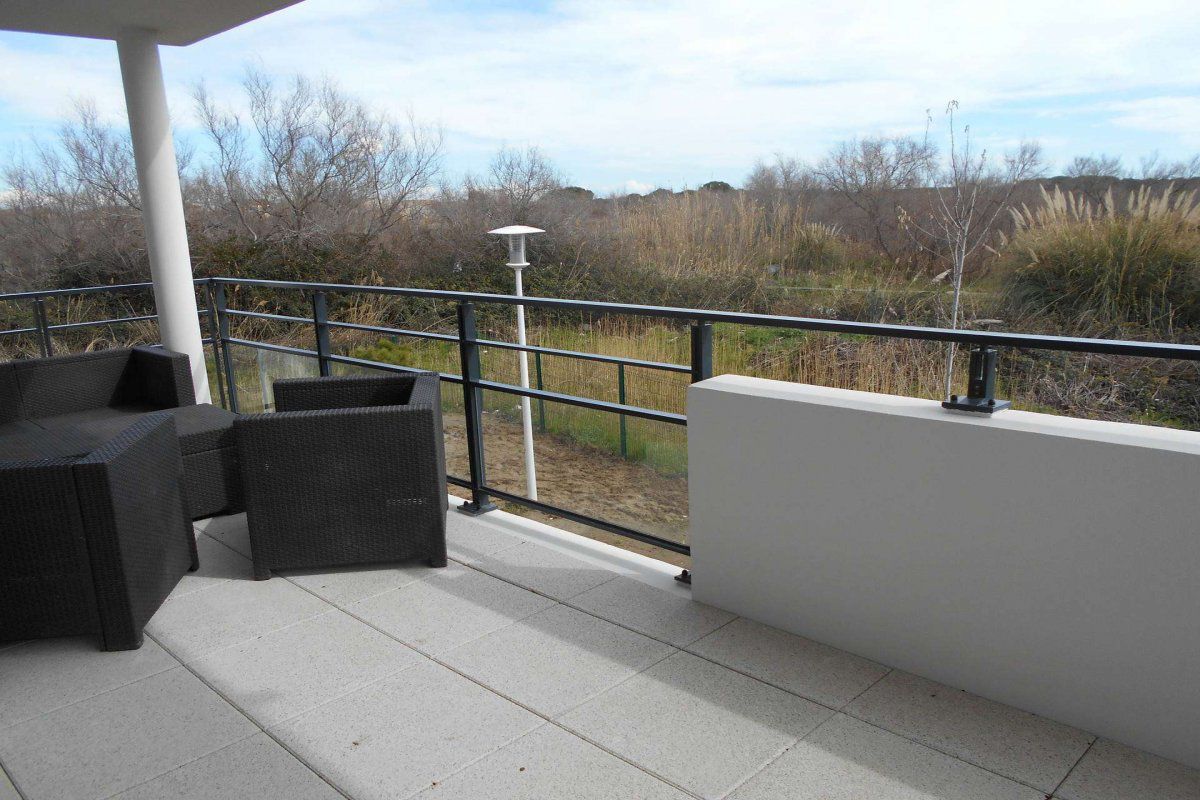 Appartement deux pièces cabine climatisé - 6 couchages - LE GRAU DU ROI - Fleur de sel