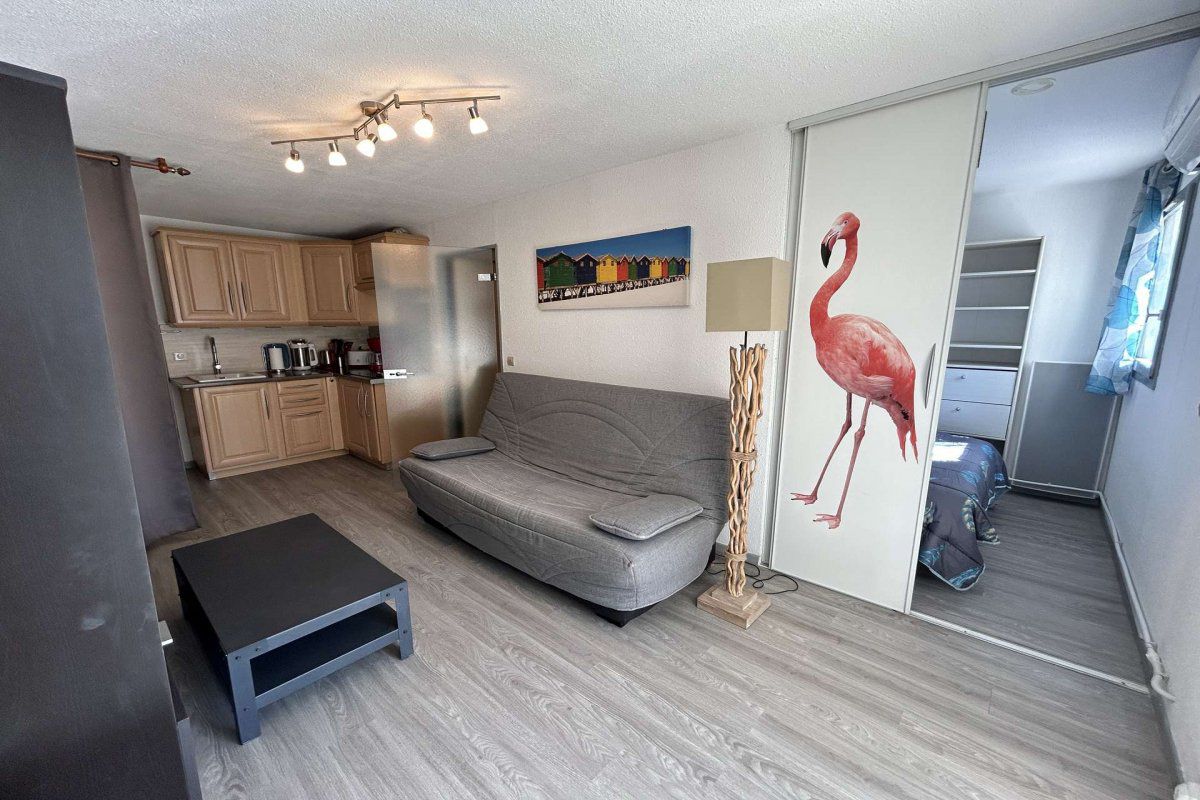 Appt 2 pièces cabine climatisé 4 couchages LE GRAU DU ROI - Les caraibes