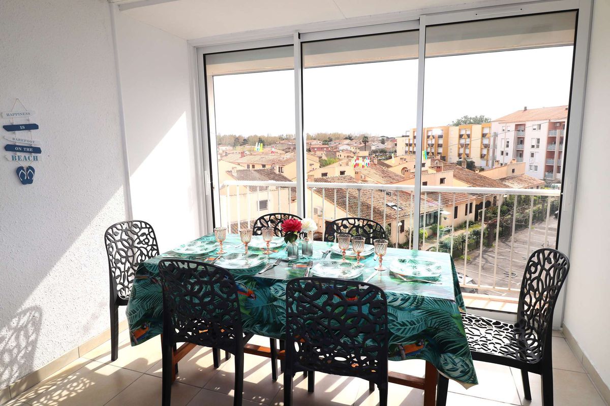 Duplex 3 pièces 6 personnes clim et parking - Saladelles 1
