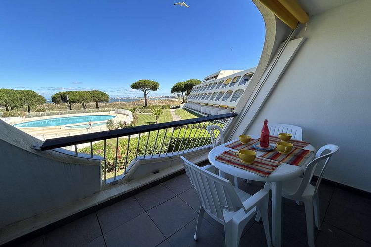 Appt studio climatisé 2 couchages PORT CAMARGUE - L'escale plage