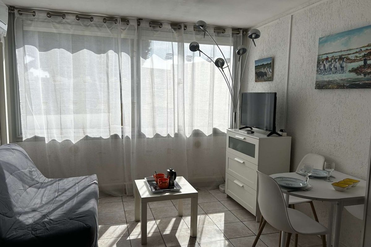 Appt Studio climatisé 3 couchages PORT CAMARGUE - Le trimaran