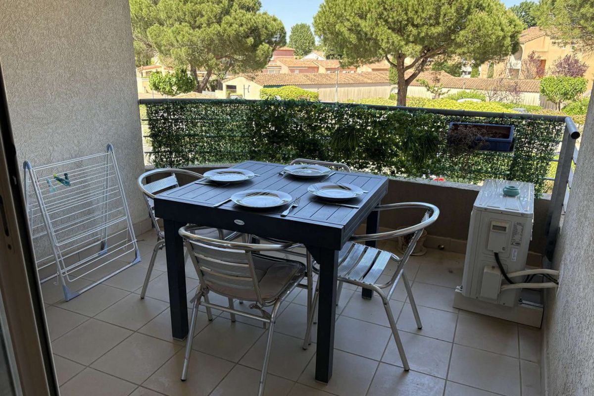 Appt 2 pièces climatisé 4 couchages PORT CAMARGUE - Les alizes