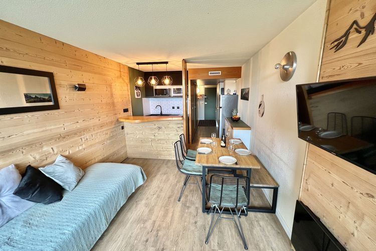 Studio agréable · Ski aux pieds · Fibre · Balcon  - Lauzières
