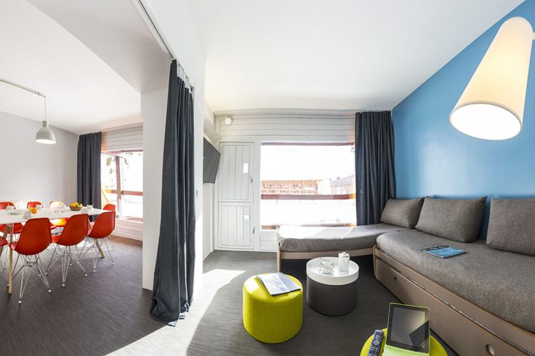 Appartement rénové · Ski aux pieds · Balcon - Résidence aiguille rouge arc 2000