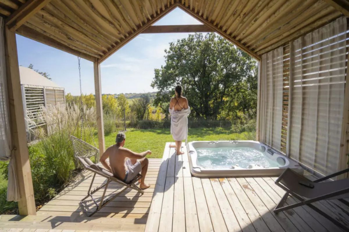 Camping Damona Lodges